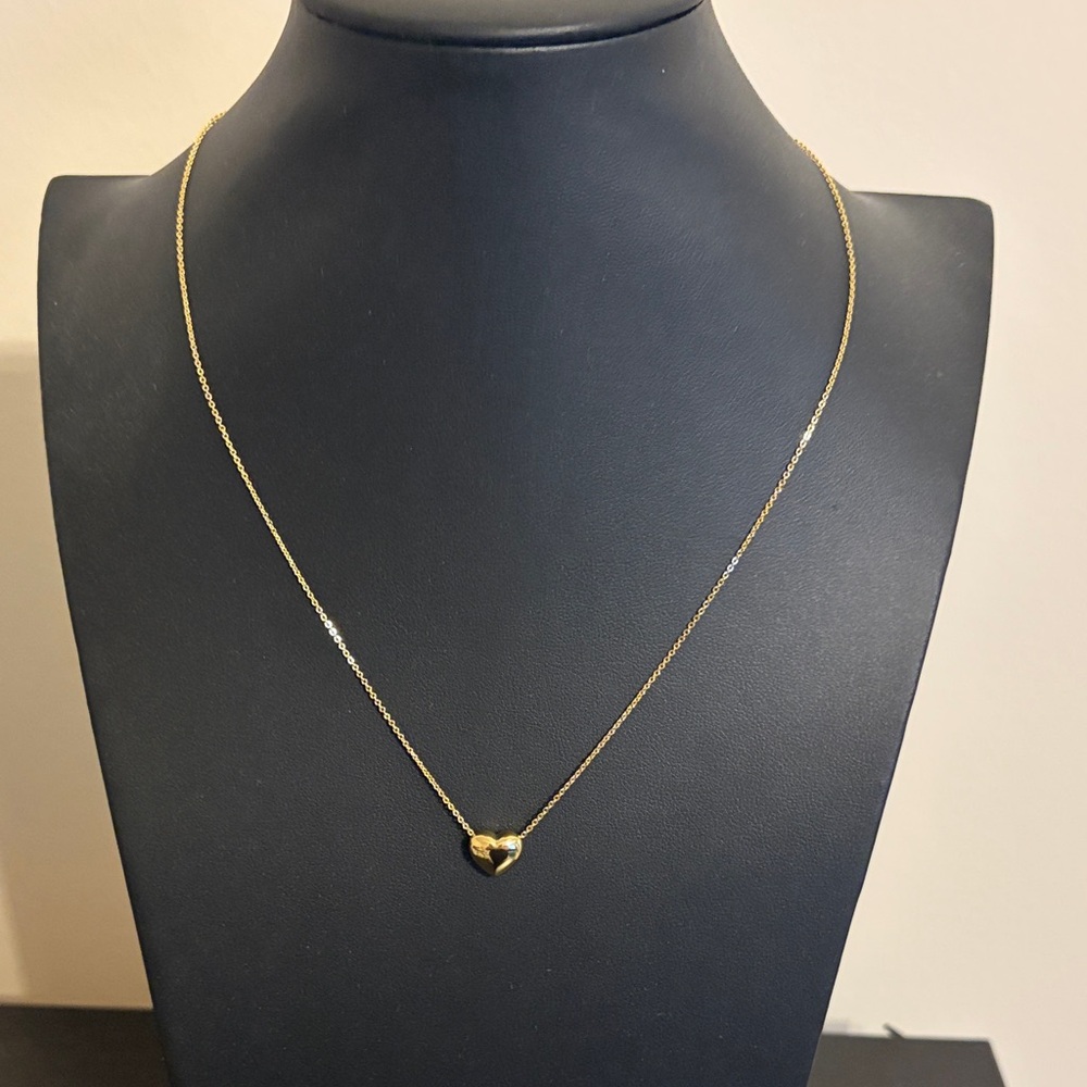 Rocksbox Elegant Gold Heart Pendant Necklace-never worn brand new